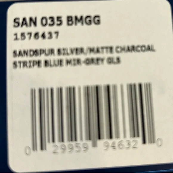 FIN-NOR Sunglasses fishing Sandapur
Silver / Matte charcoal new in box - Picture 8 of 8